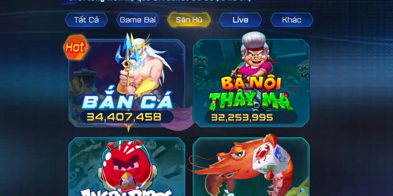 Kho game slot tại Vip79